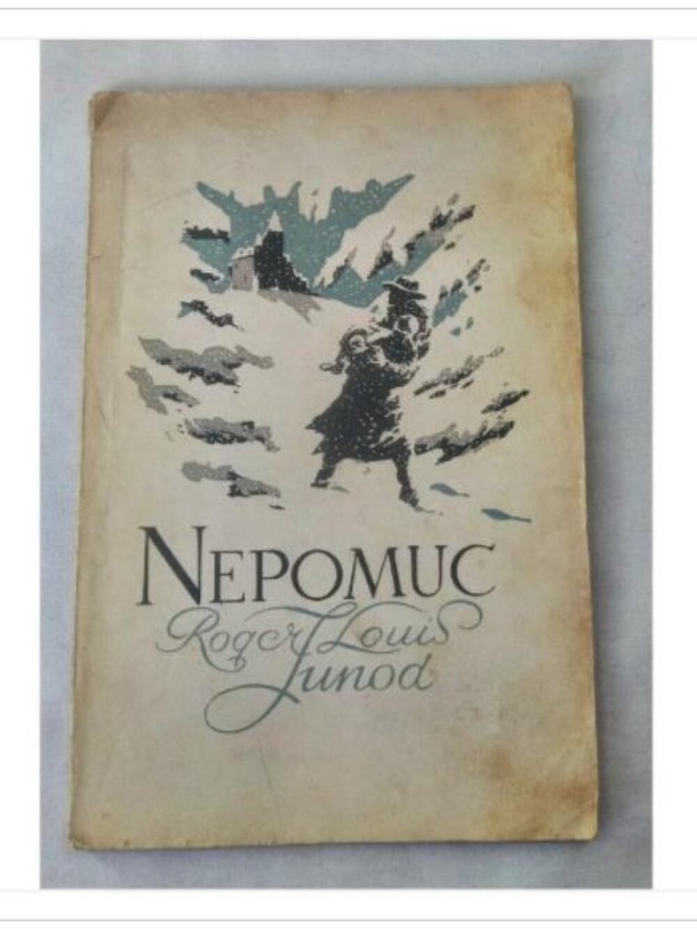 Népomuc Roger-Louis Junod 1950 Edition Annotée Paperback Book Vintage Novel